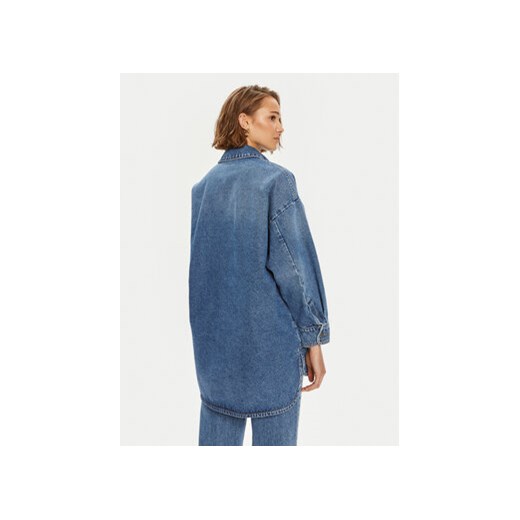 Weekend Max Mara Kurtka jeansowa Tartufo 2425086051650 Granatowy Oversize 38 MODIVO