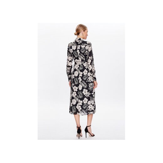 Pinko Sukienka koszulowa 100909 A0OF Czarny Regular Fit Pinko 46 MODIVO