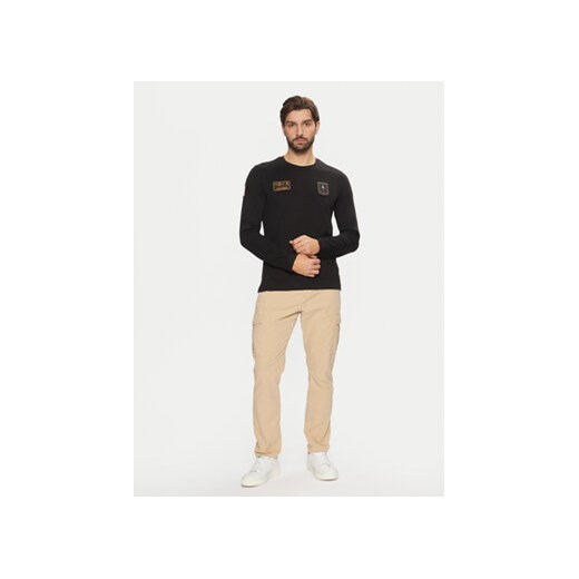 Aeronautica Militare Longsleeve 242TS2317J489 Czarny Regular Fit Aeronautica Militare M MODIVO