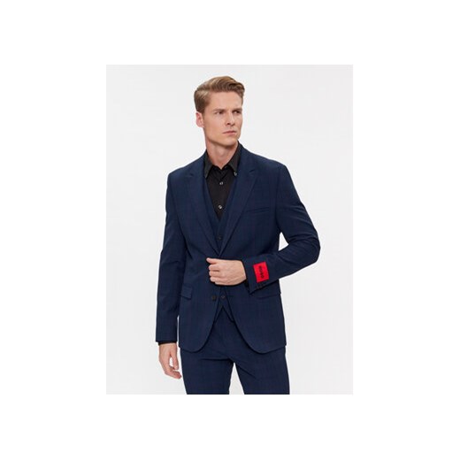 Hugo Garnitur Arti/Hesten241V1X 50509450 Niebieski Extra Slim Fit 48 MODIVO