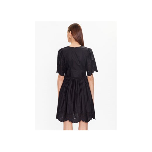 TWINSET Sukienka letnia 231TT2301 Czarny Regular Fit Twinset 44 MODIVO