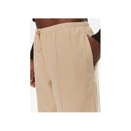 Brave Soul Spodnie materiałowe LTRW-272LIBBYST Beżowy Straight Fit M MODIVO