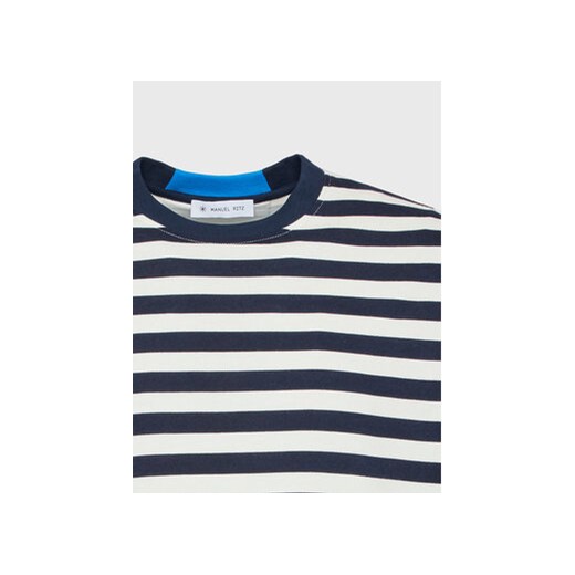 Manuel Ritz T-Shirt 3432M554 233448 Granatowy Regular Fit Manuel Ritz S MODIVO