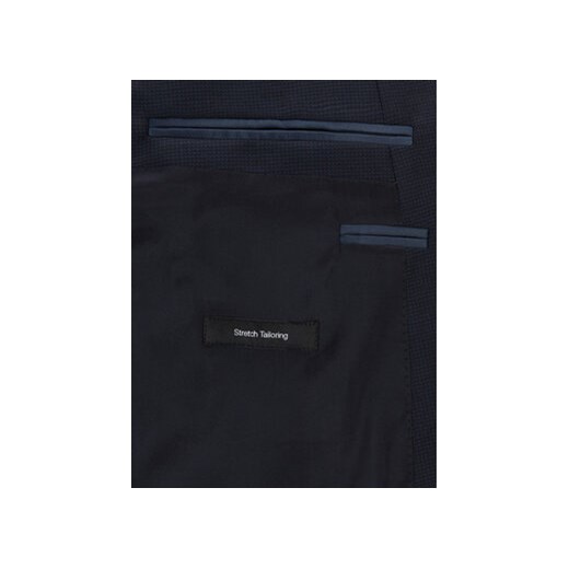 Boss Garnitur Huge6/Genius5 50411992 Granatowy Slim Fit 48 MODIVO