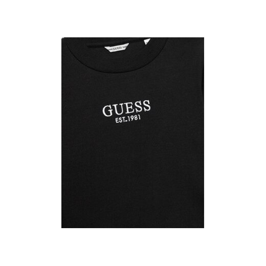 Guess Bluzka J4YI49 KBZP4 Czarny Regular Fit Guess 7Y MODIVO