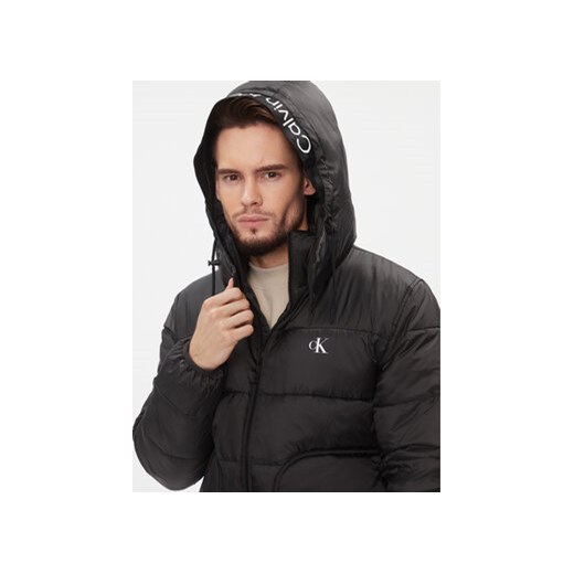 Calvin Klein Jeans Kurtka puchowa J30J324330 Czarny Regular Fit S MODIVO