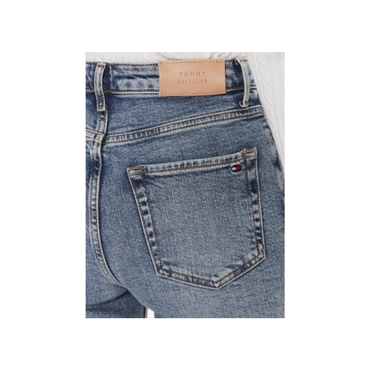 Tommy Hilfiger Jeansy Cigarette Hw A Mio WW0WW40631 Niebieski Slim Fit Tommy Hilfiger 25_30 MODIVO