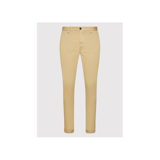 Hugo Chinosy David222D 50468314 Beżowy Slim Fit 36_34 MODIVO