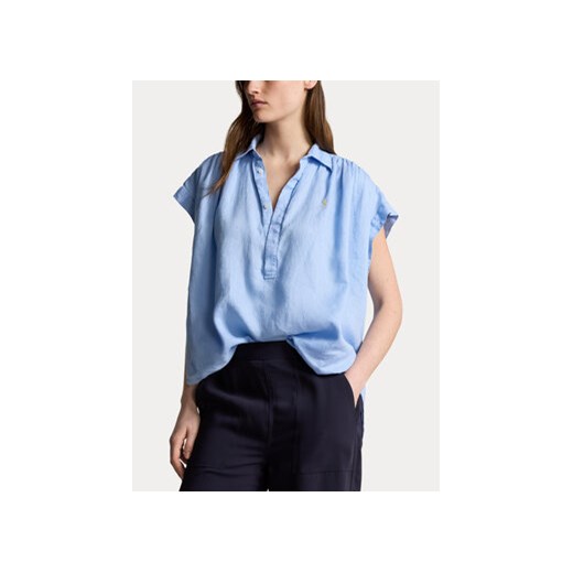 Polo Ralph Lauren Koszula 211935131003 Niebieski Relaxed Fit Polo Ralph Lauren M MODIVO