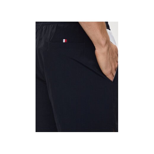 Tommy Hilfiger Szorty kąpielowe UM0UM03259 Granatowy Regular Fit Tommy Hilfiger S MODIVO