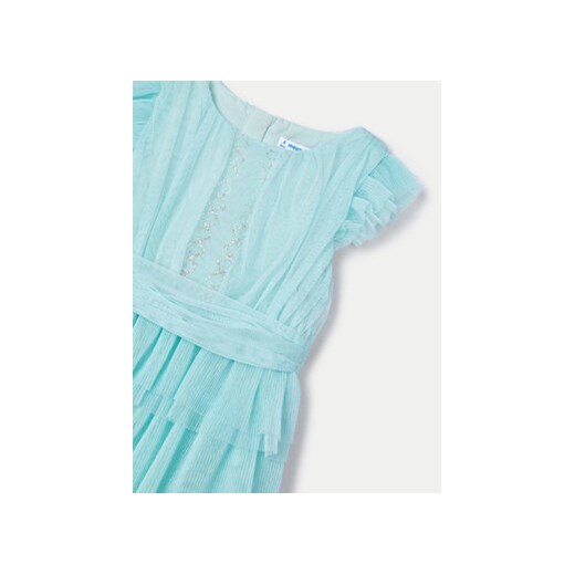 Mayoral Sukienka elegancka 03912 Niebieski Regular Fit Mayoral 8Y MODIVO