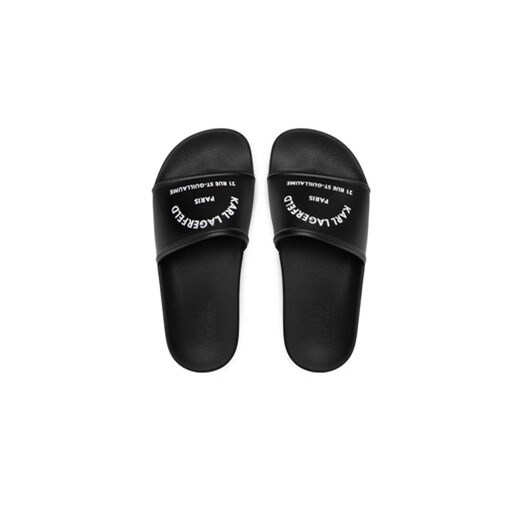 KARL LAGERFELD Klapki KL80908 Czarny Karl Lagerfeld 36 MODIVO