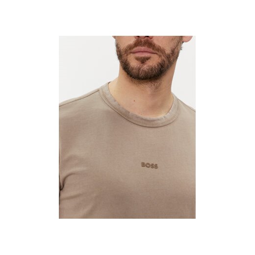 Boss T-Shirt Tokks 50502173 Beżowy Regular Fit M MODIVO