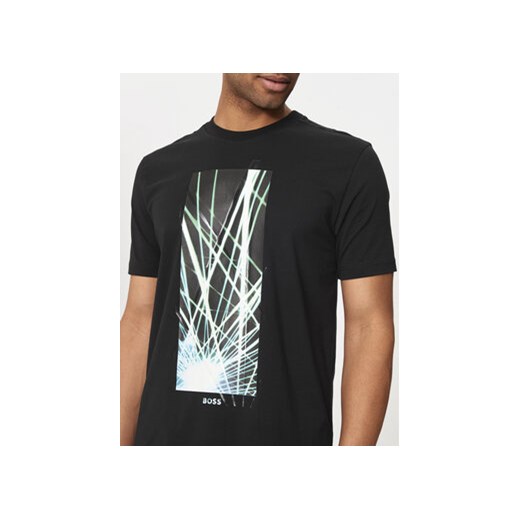 Boss T-Shirt Tee 6 50514647 Czarny Regular Fit M MODIVO