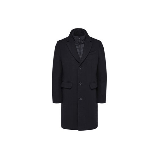 Selected Homme Płaszcz wełniany 16089400 Czarny Regular Fit Selected Homme L MODIVO