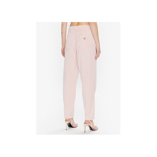 Guess Jeansy Andrea W3GA29 WFD53 Różowy Loose Fit Guess 27_29 MODIVO