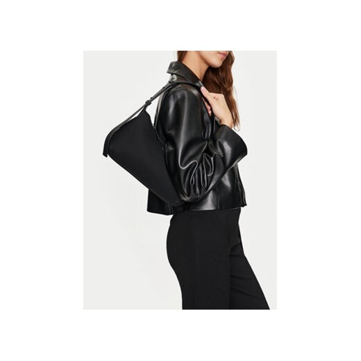 Calvin Klein Torebka Calvin Soft Shoulder Bag K60K612156 Czarny Calvin Klein uniwersalny MODIVO
