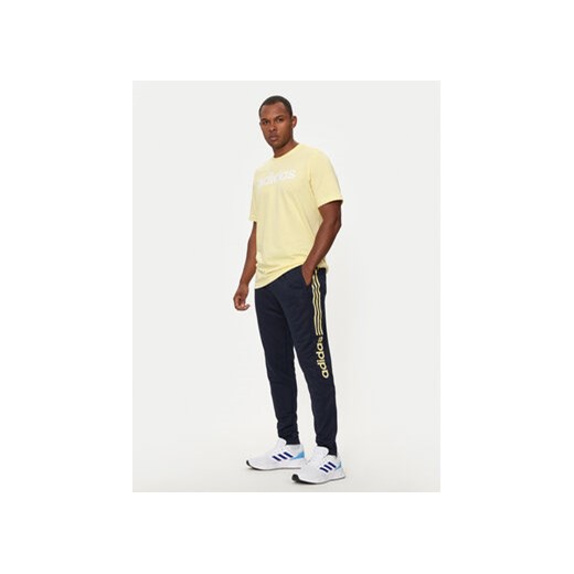 adidas Spodnie dresowe Tiro Wordmark IW5997 Granatowy Regular Fit XXL MODIVO
