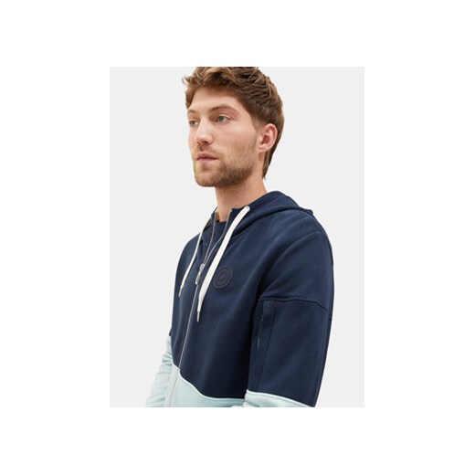 Tom Tailor Bluza 1037759 Niebieski Regular Fit Tom Tailor S MODIVO