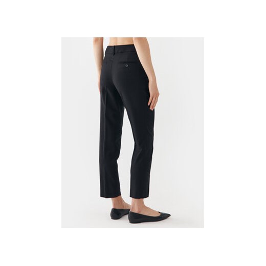 Weekend Max Mara Spodnie materiałowe Freccia 2351361133 Czarny Slim Fit 40 MODIVO