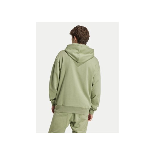 adidas Bluza ALL SZN French Terry IY4156 Zielony Loose Fit M MODIVO