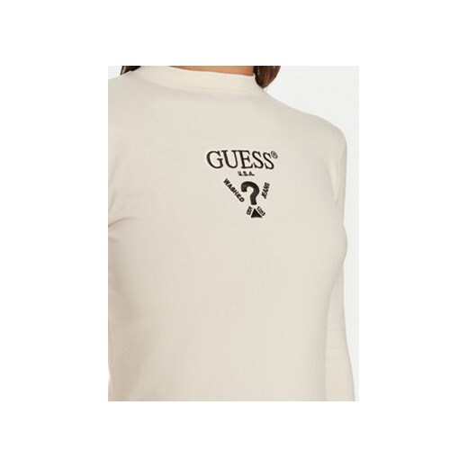 Guess Sukienka codzienna Colette Jersey V4BK04 KCDH1 Biały Regular Fit Guess XL MODIVO