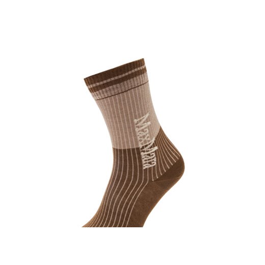 Max Mara Leisure Skarpety wysokie damskie Gabarra 2426556018 Beżowy S_M MODIVO