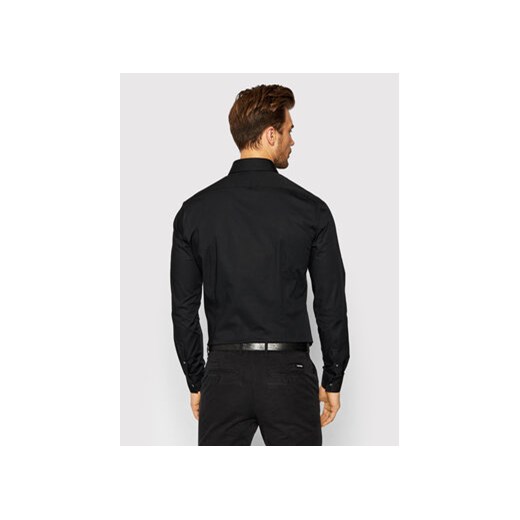 Calvin Klein Koszula Poplin K10K108229 Czarny Slim Fit Calvin Klein 43 MODIVO