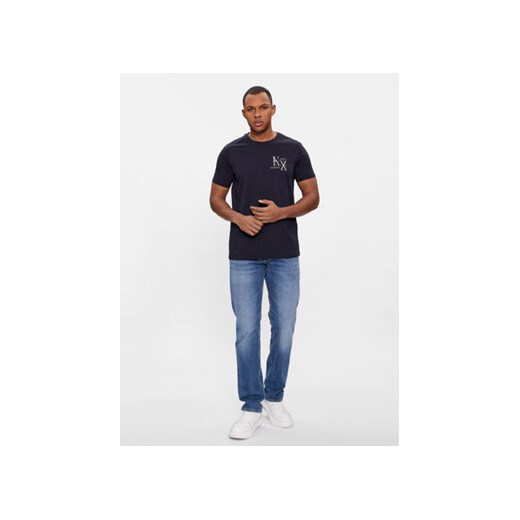 Armani Exchange T-Shirt 3DZTHQ ZJ9AZ 15CX Granatowy Regular Fit Armani Exchange S MODIVO