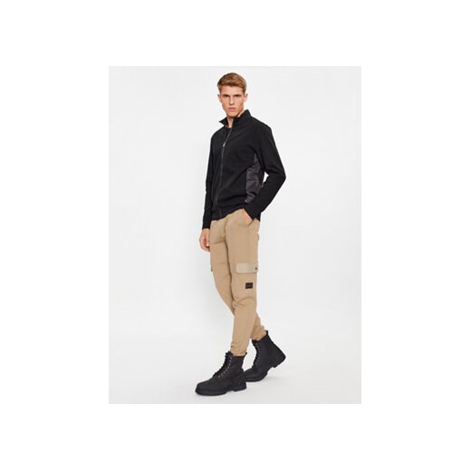 Hugo Spodnie dresowe 50493044 Beżowy Relaxed Fit S MODIVO