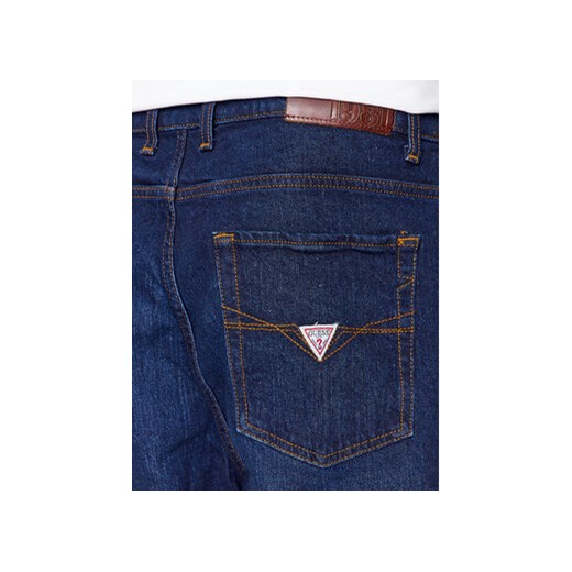 Guess Jeansy Chad M3BA60 D4Z82 Granatowy Loose Fit Guess 31_32 MODIVO