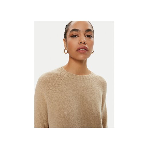 Weekend Max Mara Sweter Ghiacci 2425366111600 Beżowy Regular Fit XS MODIVO