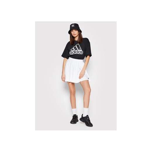 adidas Spódnica plisowana HG6305 Biały Regular Fit 42 MODIVO