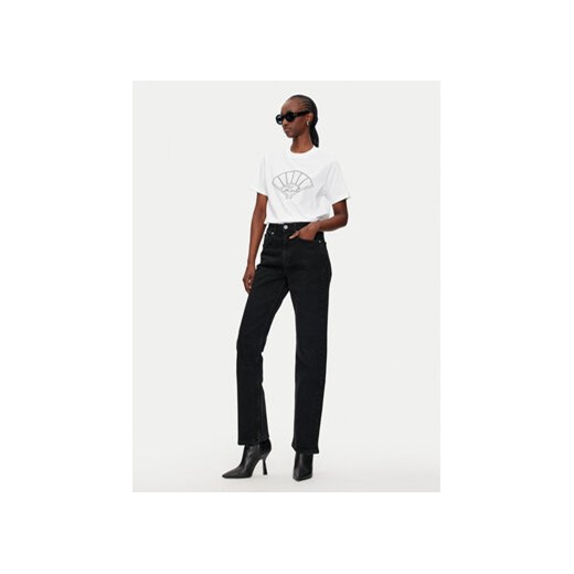 Karl Lagerfeld Jeans Jeansy 245J1116 Czarny Straight Fit 31_32 MODIVO