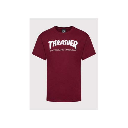 Thrasher T-Shirt Skatemag Bordowy Regular Fit Thrasher L MODIVO