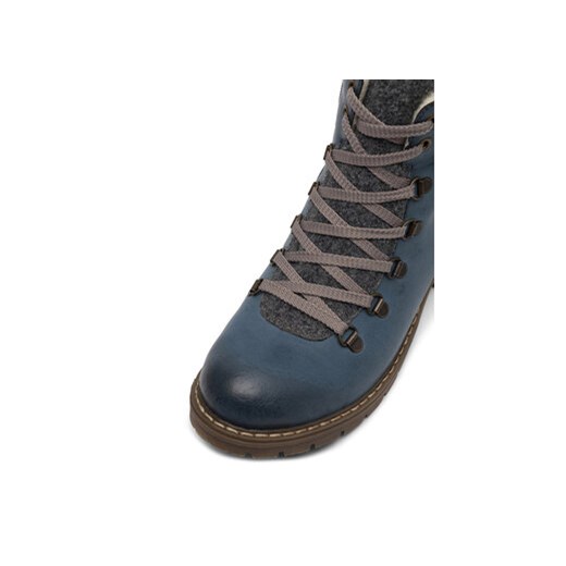 Rieker Botki Y9131-15 Niebieski Rieker 39 MODIVO