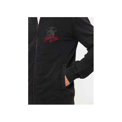 Aeronautica Militare Bluza 242FE1873F457 Czarny Regular Fit Aeronautica Militare L MODIVO