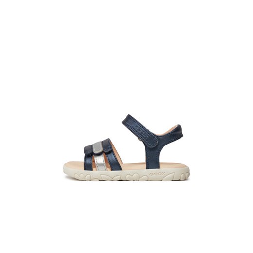Geox Sandały J Sandal Haiti Girl J458ZD 000NF C0673 M Granatowy Geox 24 MODIVO