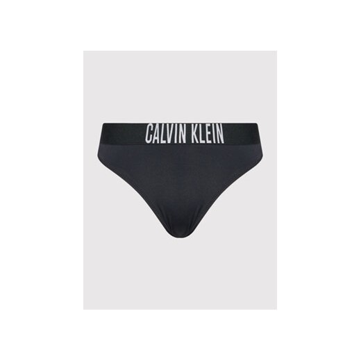 Calvin Klein Swimwear Dół od bikini Intense Power KW0KW01859 Czarny XXS MODIVO