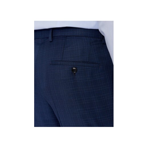Boss Garnitur H-Huge 50509502 Granatowy Slim Fit 56 MODIVO