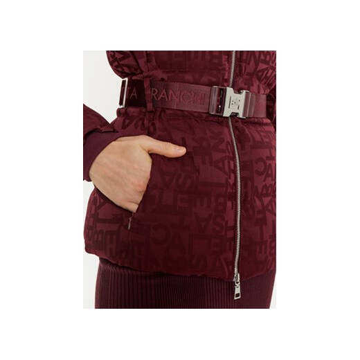 Elisabetta Franchi Kurtka puchowa PI-70D-46E1-V640 Bordowy Regular Fit Elisabetta Franchi 40 MODIVO