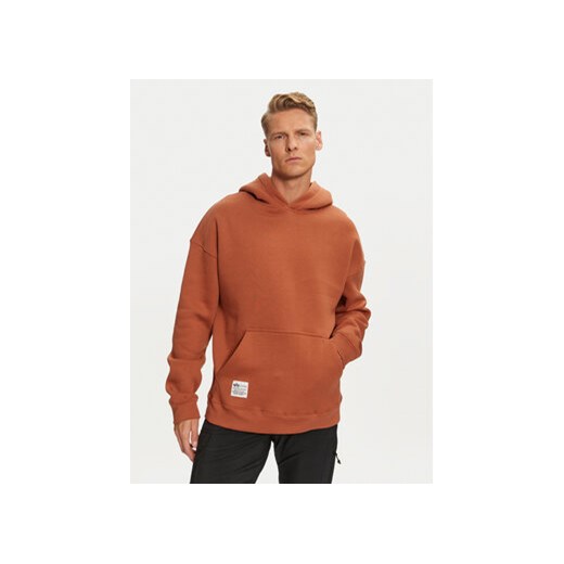 Alpha Industries Bluza 146336 Brązowy Regular Fit Alpha Industries XL MODIVO