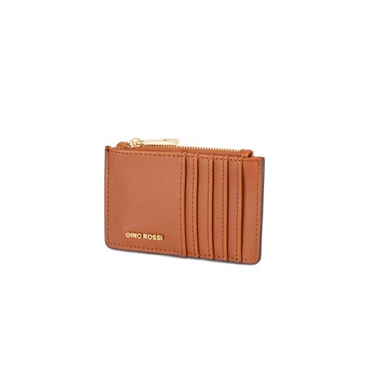 Gino Rossi Etui na karty kredytowe QYL0022 Brązowy Gino Rossi one size MODIVO