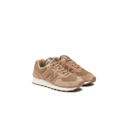 New Balance Sneakersy WL574HI2 Beżowy New Balance 40_5 MODIVO