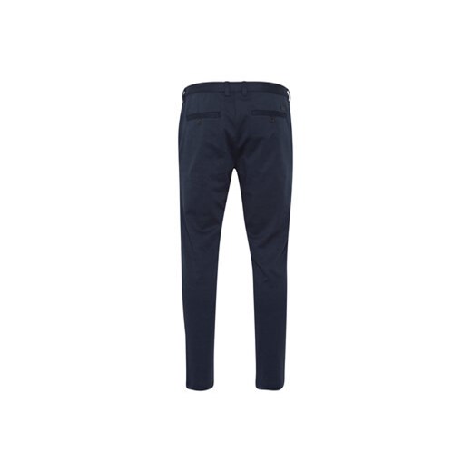 Solid Spodnie materiałowe 21105110 Granatowy Regular Fit Solid 32_34 MODIVO