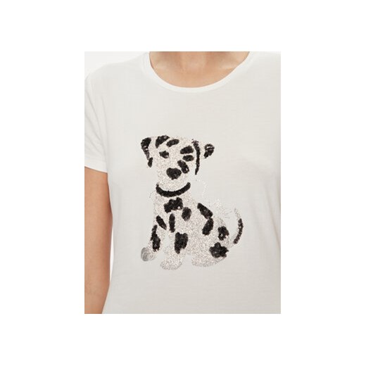 Liu Jo T-Shirt WA4052 J5003 Biały Regular Fit Liu Jo S MODIVO
