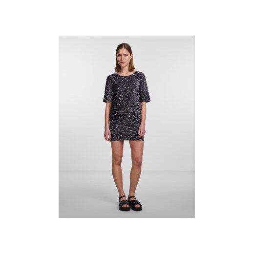 Pieces Spódnica mini 17143411 Szary Regular Fit Pieces XS MODIVO