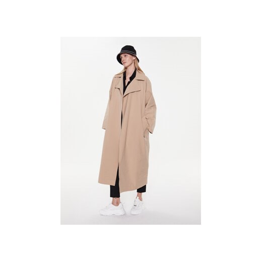 Calvin Klein Jeans Trencz J20J220337 Beżowy Oversize M MODIVO