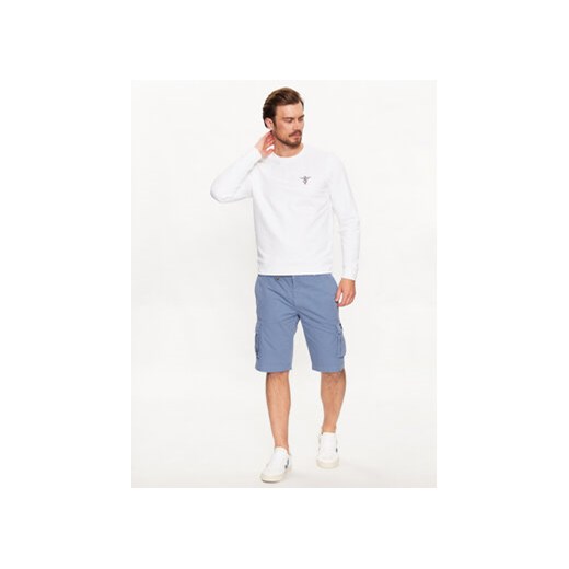 Aeronautica Militare Bluza 231FE1769F459 Biały Regular Fit Aeronautica Militare XXL MODIVO