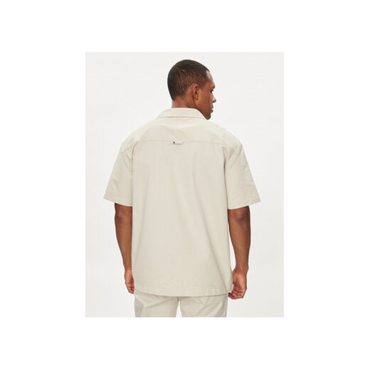 Tommy Jeans Koszula Essential DM0DM18969 Beżowy Regular Fit Tommy Jeans L MODIVO